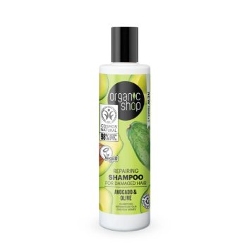   Organic Shop Regeneráló sampon avokádóval és olívával - 280ml