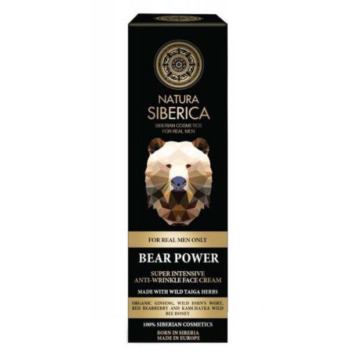 Natura Siberica  Intenzív ránctalanító arckrém férfiaknak - 50 ml