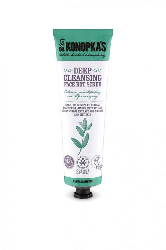 Dr. Konopka's Mélytisztító arcradír gyömbér- és zsályakivonattal - 50 ml