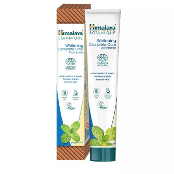   Himalaya Botanique natúr fehérítő teljes körű védelmet biztosító borsmentás fogkrém - 75 ml