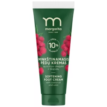   Margarita puhító lábkrém ricinusolajjal és karbamiddal - 75 ml