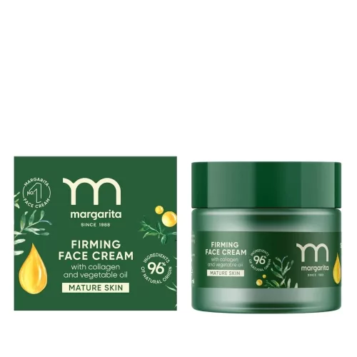 Margarita feszesítő arckrém kollagénnel és növényi olajjal - 50 ml