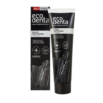   Ecodenta fogkrém fehérítő szénnel, fluoridmentes - 100 ml 