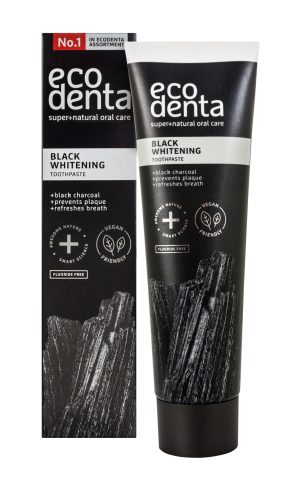 Ecodenta fogkrém fehérítő szénnel, fluoridmentes - 100 ml 