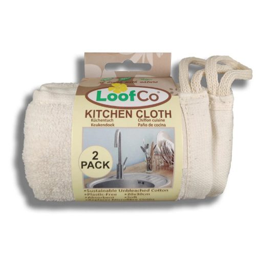 Loofco pamut konyhai törlőkendő - 2 db (kifutó)