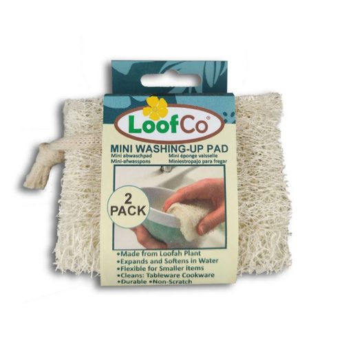 LoofCo Luffa mini szivacs mosogatáshoz - 2 db