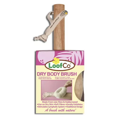 LoofCo Száraz testkefe, juta rostból