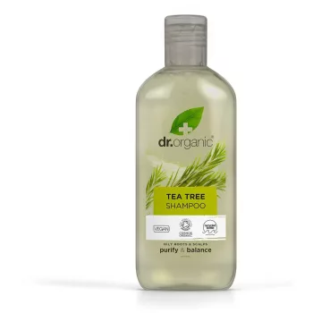 Dr. Organic Mélytisztító sampon bio teafaolajjal - 265 ml