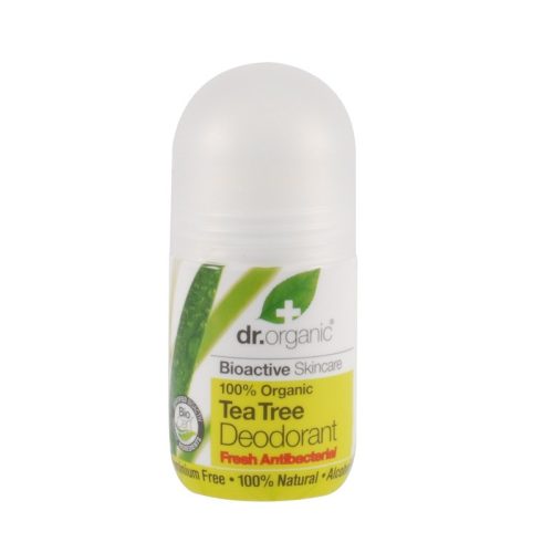 Dr. Organic Bioaktív golyós dezodor - Teafa - 50 ml