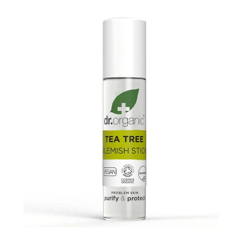 Dr. Organic Ecsetelő gél bio teafa olajjal pattanások kezelésére - 8 ml