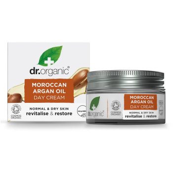   Dr. Organic Nappali arckrém bio marokkói argánolajjal - 50 ml