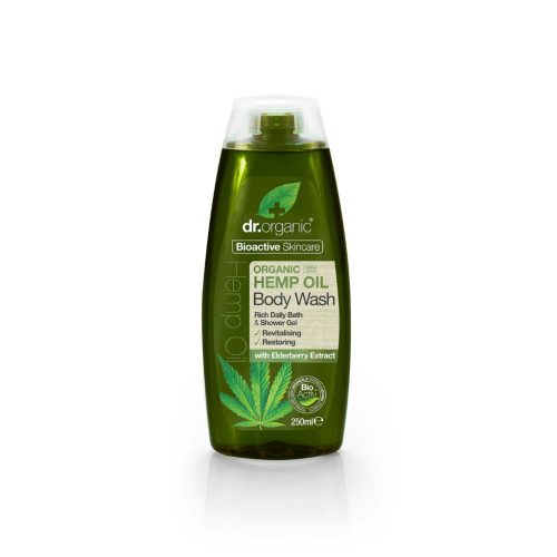 Dr. Organic Tusfürdő bioaktív kendermagolajjal - 250 ml