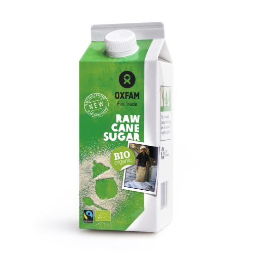 Oxfam Bio, Fair trade finomítatlan nádcukor (gluténmentes) - 500 g