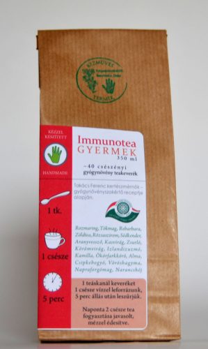 Immunotea - gyermek - gyógynövény teakeverék