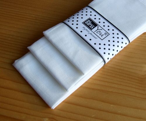 BlessYou textil zsebkendők - S méret – "krémszínű"