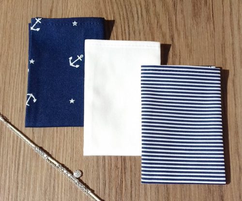 BlessYou textil zsebkendők - S méret - "tengerész"