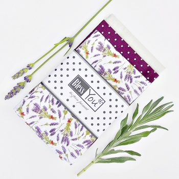   BlessYou textil zsebkendők - S méret - "levendulás"