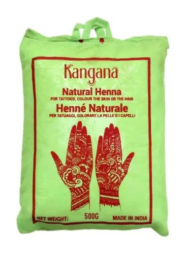 Henna hajfestő por - Kangana - 500 g