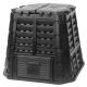 Qbrick Patrol Eco Multi komposztáló - 480 literes, fekete