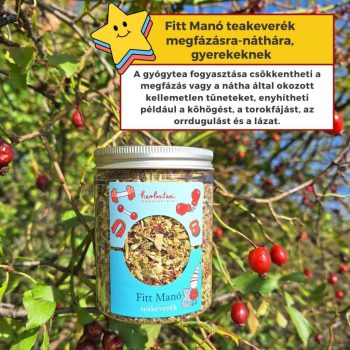   Herbatea Fitt manó megfázásra-náthára teakeverék gyerekeknek - 60 g