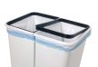 Duo Bin Szelektív háztartási hulladékgyűjtő - 2x25 literes