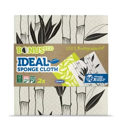 BONUS Eco Ideal Lebomló szivacskendő cellulózból (2 db)