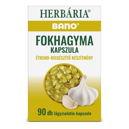 Herbária Bánó Fokhagyma kapszula - 90 db