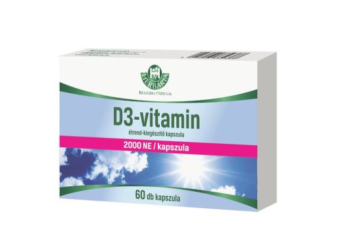 Herbária D3 vitamin (2000 NE) kapszula - 60 db
