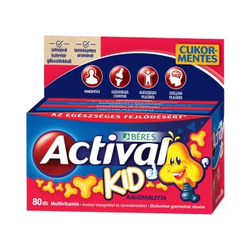 Béres Actival Kid rágótabletta - 80 db