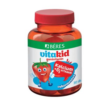   Béres VitaKid Kalcium+D3 vitamin gumivitamin, gumitabletta - 30 db