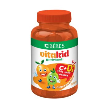 Béres VitaKid C+D3 gumivitamin, gumitabletta - 90 db