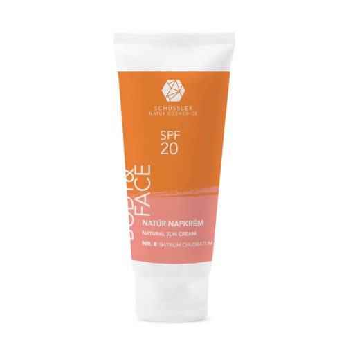 Schüssler natúr napkrém SPF 20