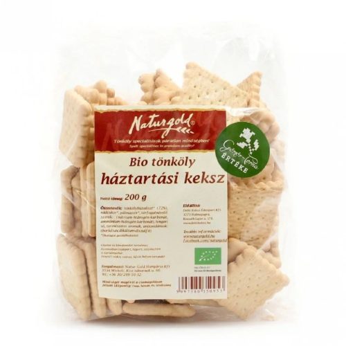 Naturgold Bio tönköly háztartási keksz - 150 g