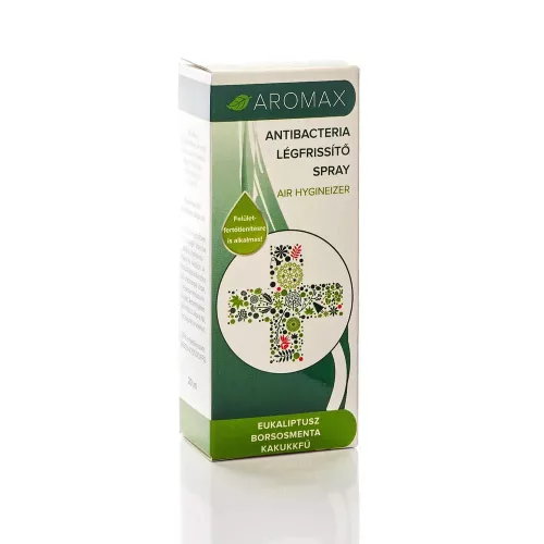 Aromax Antibacteria Eukaliptusz-Borsmenta-Kakukkfű légfrissítő spray - 20 ml
