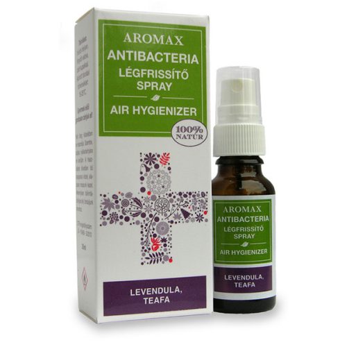 Aromax Antibacteria levendula-teafa légfrissítő spray - 20 ml