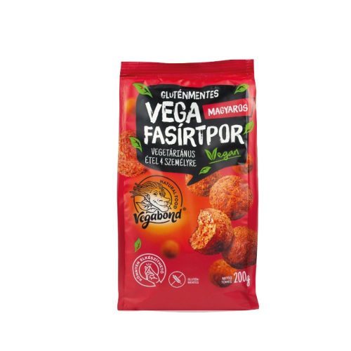 Vegabond Vega Fasírtpor, Gluténmentes, Magyaros - 200 g