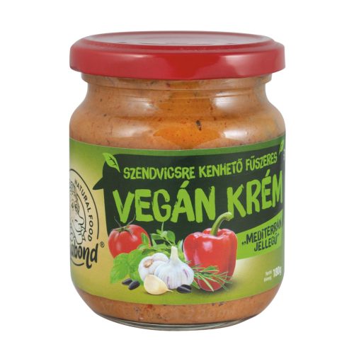 Vegabond Vegán krém "Mediterrán jellegű" - 180 g