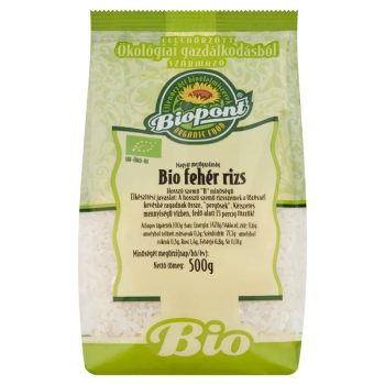 Biopont Bio hosszúszemű fehér rizs - 500 g