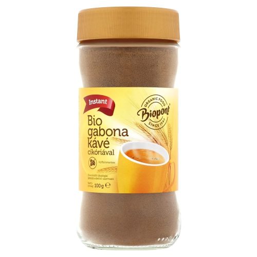 Biopont Gabonakávé-keverék, instant, BIO - 100 g (üveges)