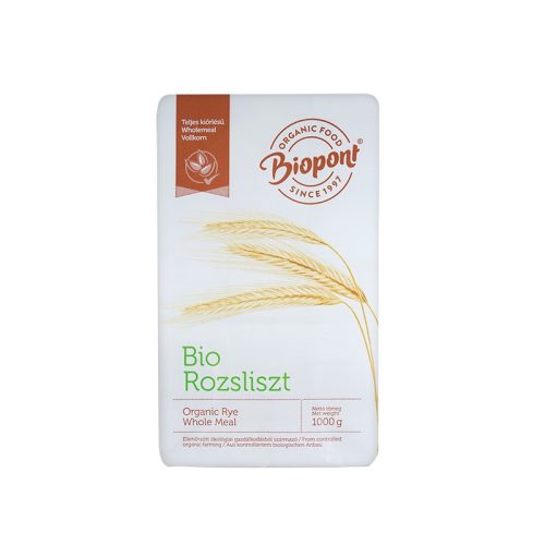 Biopont BIO rozsliszt, teljesőrlésű (RL-190) - 1 kg