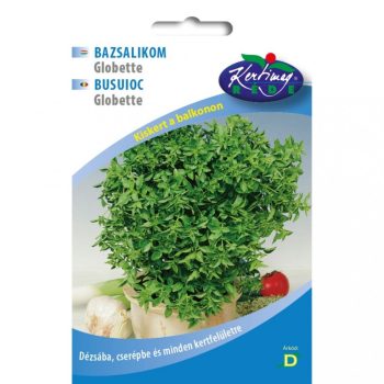   Rédei vetőmag balkonra - Bazsalikom zöldlevelű (Globette)