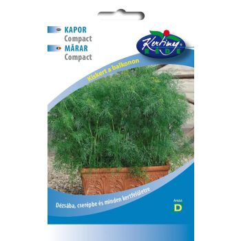 Rédei vetőmag balkonra - Kapor cserepezhető (Compact)