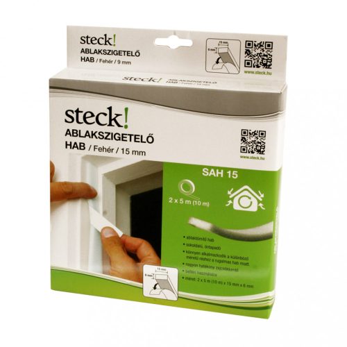 Steck! Ablaktömítő, ablakszigetelő hab - 15 mm