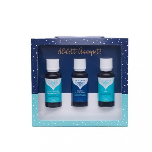 Panarom Áldott ünnepeket párologtatós olajok ajándékcsomag 3x30 ml