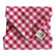 Cibi Újraszalvéta - Kockás piros
