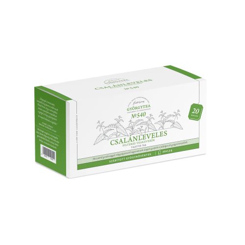 Györgytea Csalánleveles filteres teakeverék (Tisztító tea) - 20 filter
