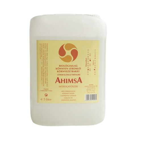 Tulasi Ahimsa mosogatószer - 5 liter - citrom