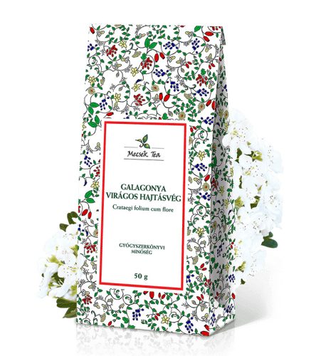Mecsek Tea Galagonya virágos hajtásvég - 50 g