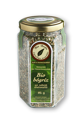 Bio Berta Bio Bógríz - só nélküli ételízesítő - 115 g, üvegben