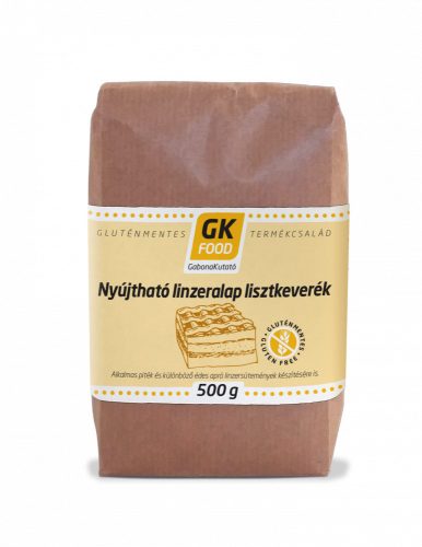 GK Food Gluténmentes lisztkeverék - nyújtható linzer-alaphoz, 500 g